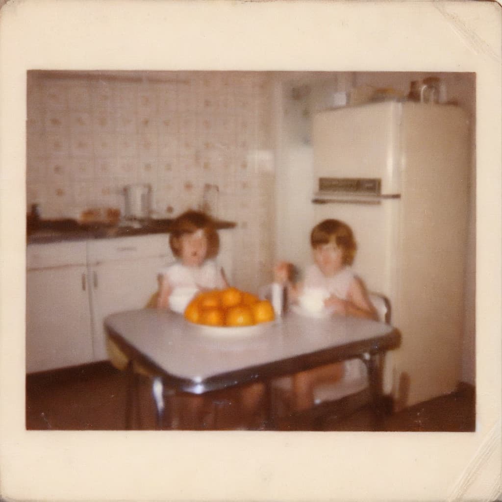 Faded Seventies Kitchen Snapshot