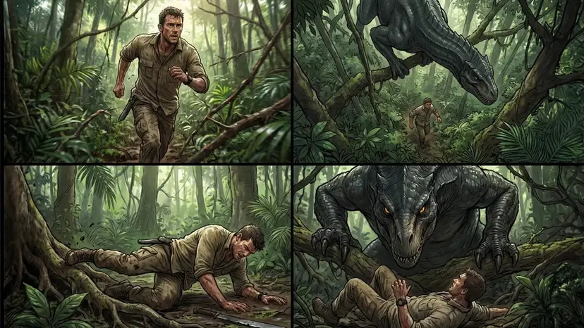 Storyboard reference: scene panel three