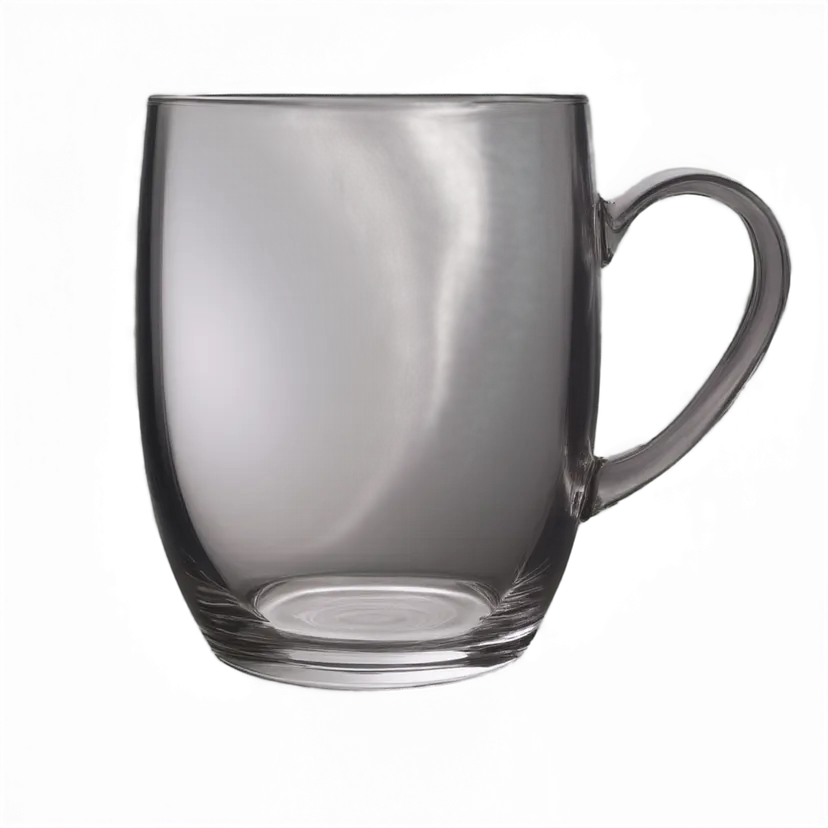empty glass cup