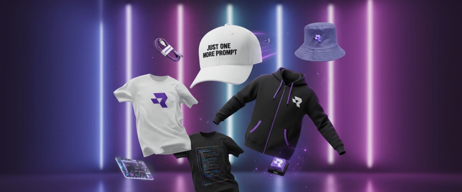 Runware swag collection with floating merchandise