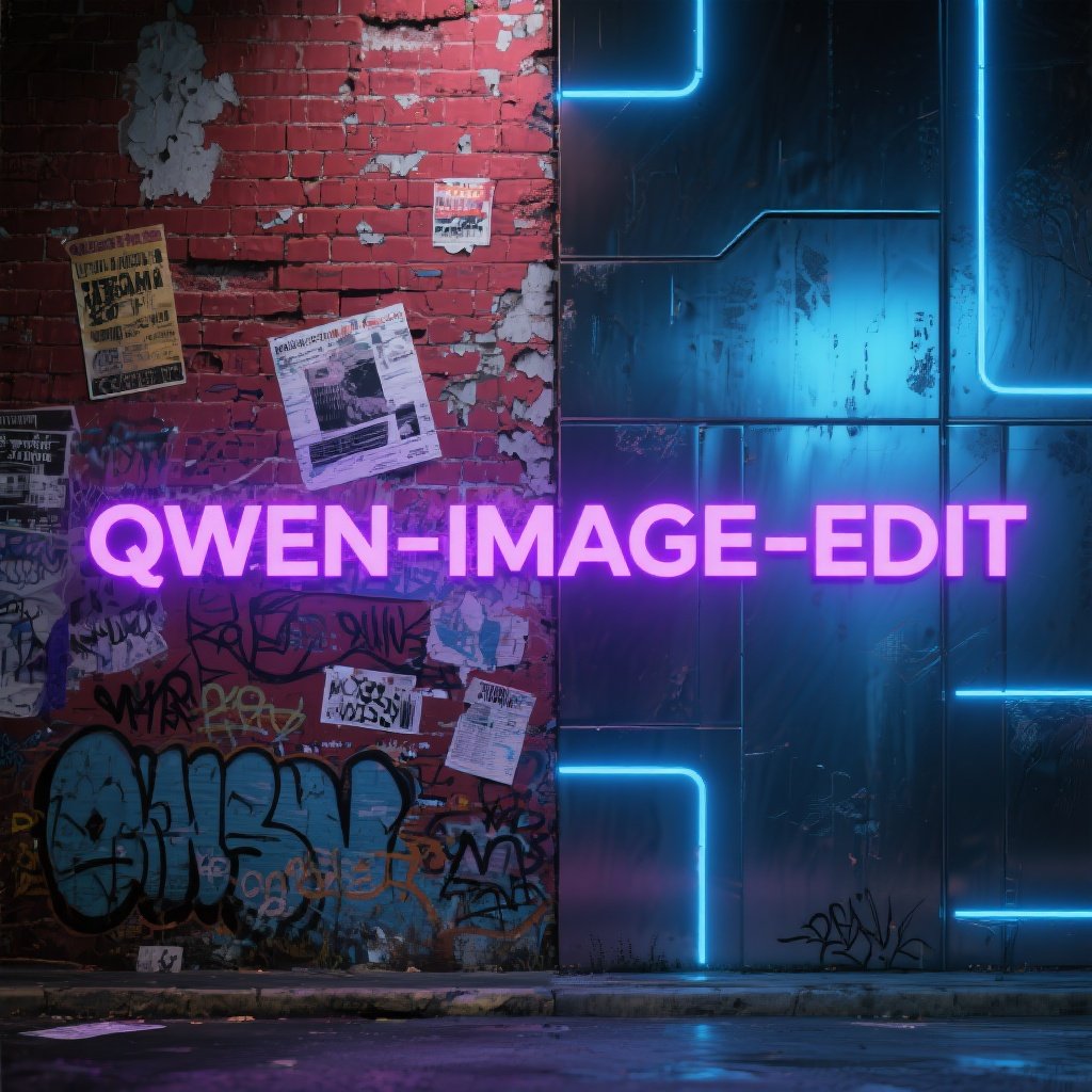 Qwen‑Image‑Edit
