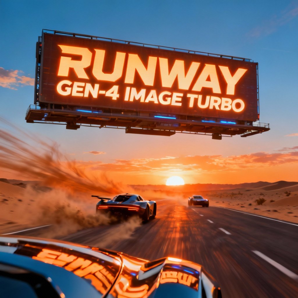 Runway Gen-4 Image Turbo