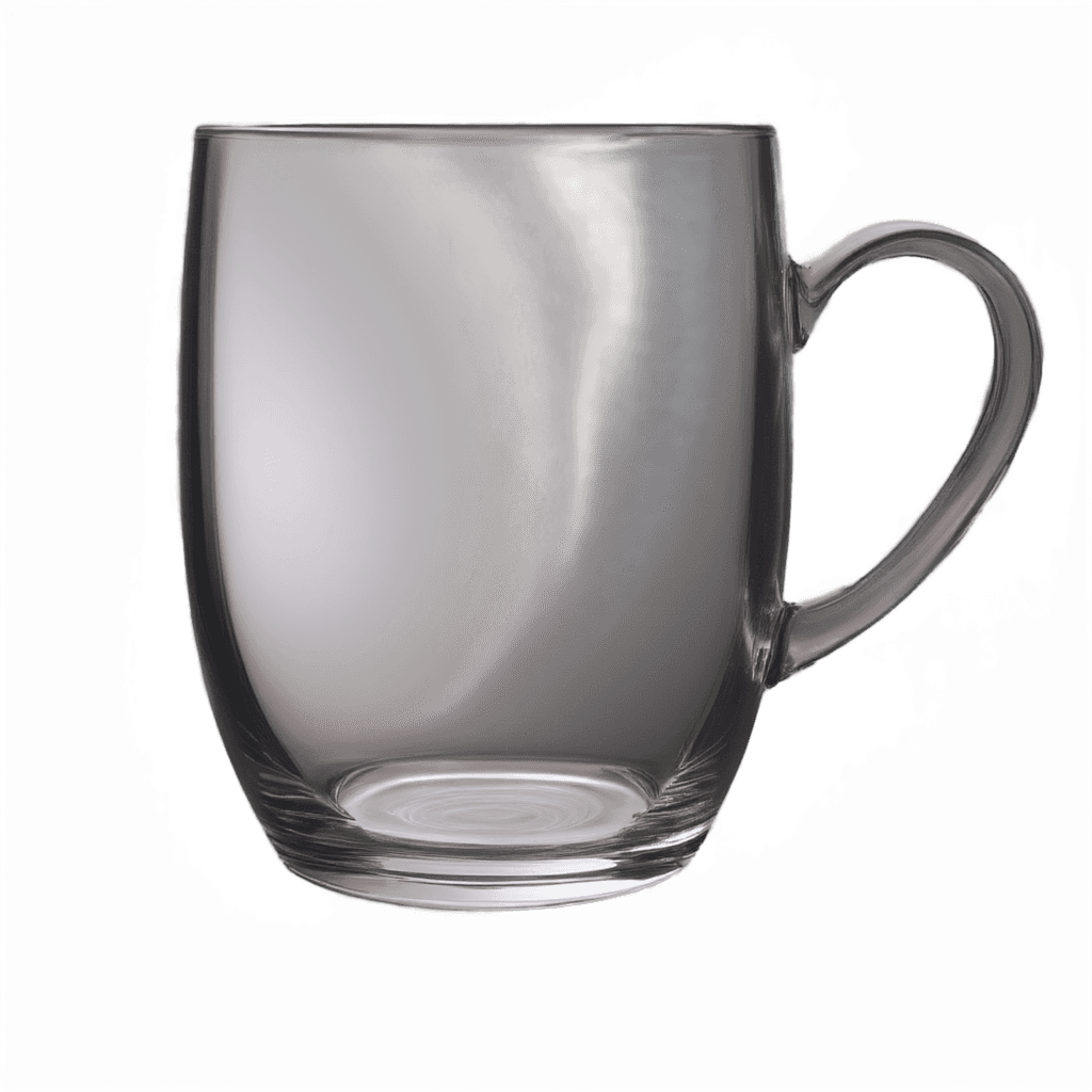 empty glass cup