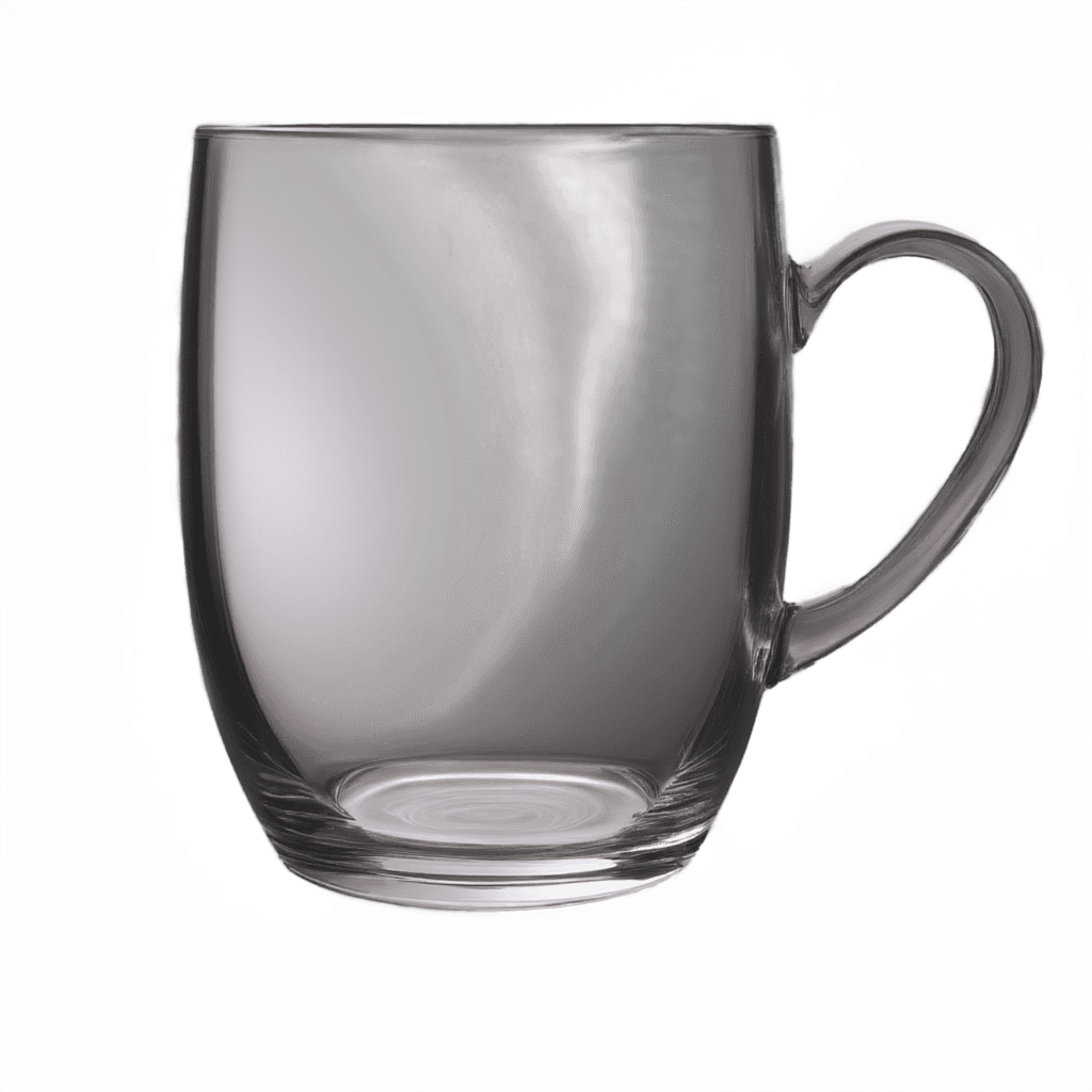 empty glass cup