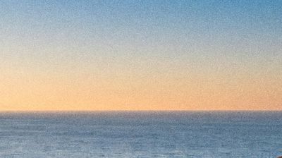 The same crop with monochrome luminance-only grain