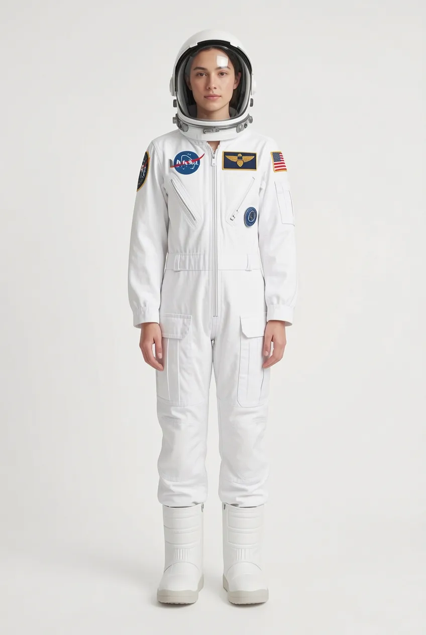 Try-on result: Astronaut outfit