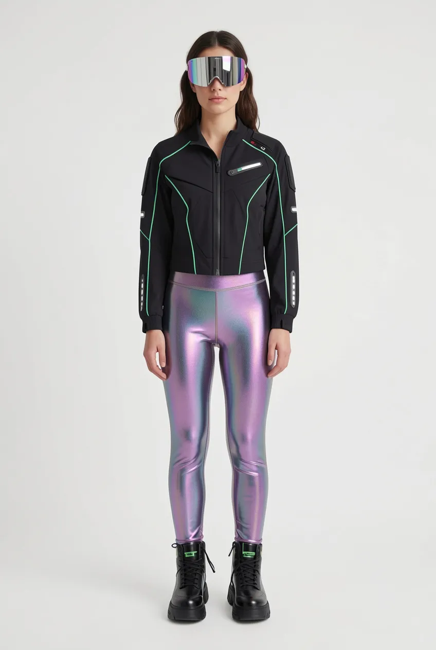 Try-on result: Cyberpunk outfit