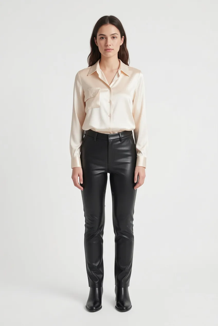 Try-on result: Casual elegant outfit