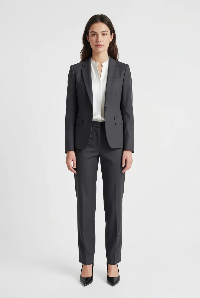 Try-on result: Formal outfit