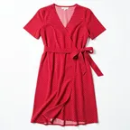 Red dress