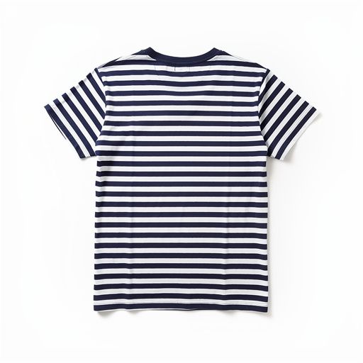 Navy and white striped t-shirt
