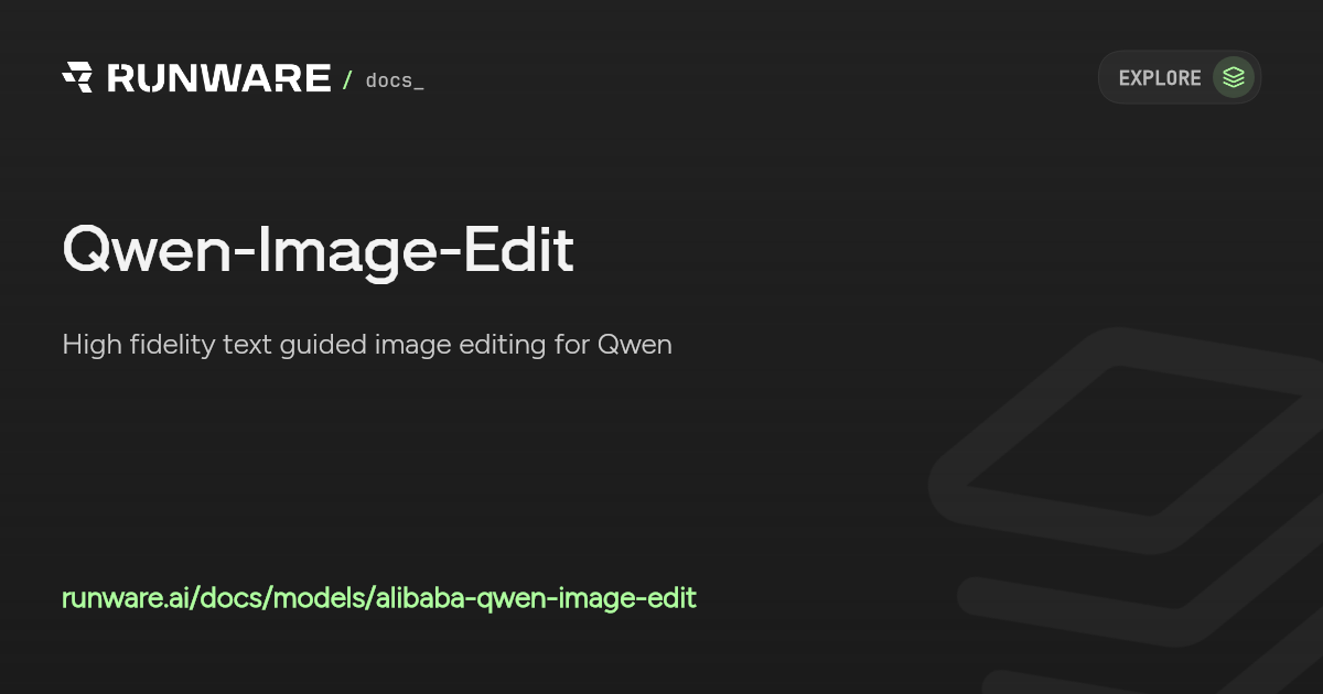 Qwen-Image-Edit API Examples | Runware Docs