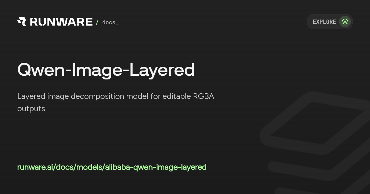 Qwen-Image-Layered API | Runware Docs
