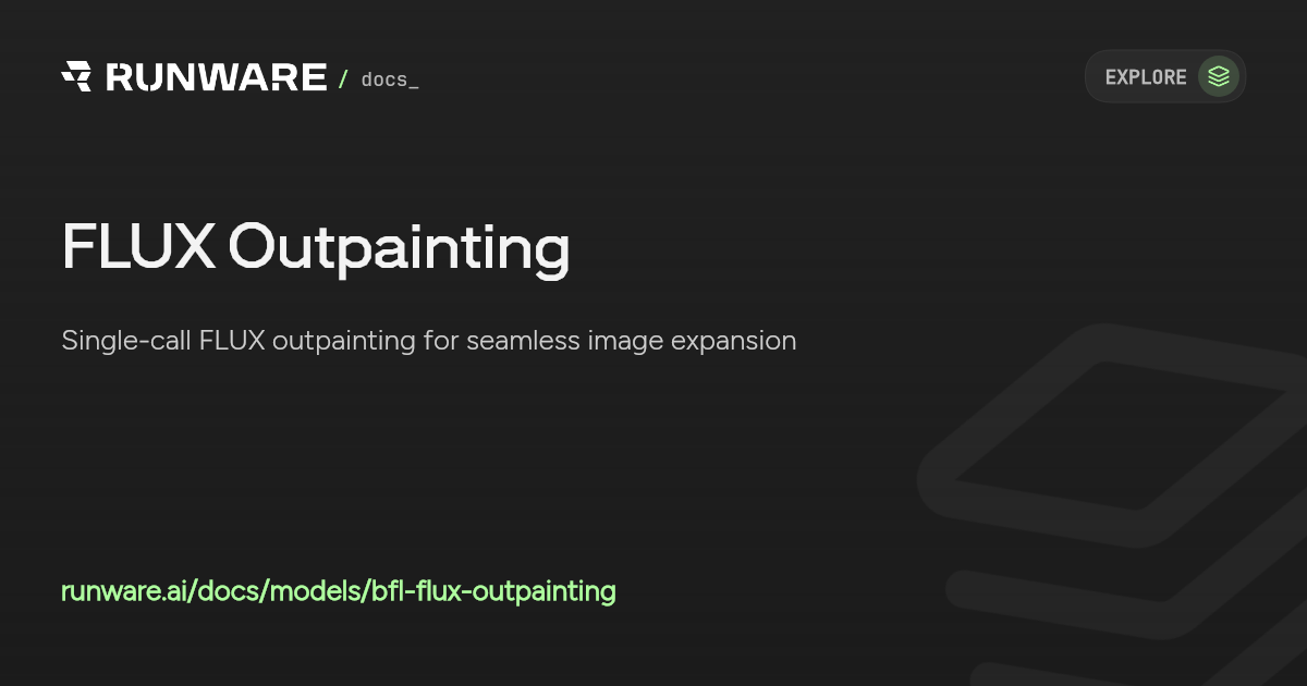FLUX Outpainting API Examples | Runware Docs