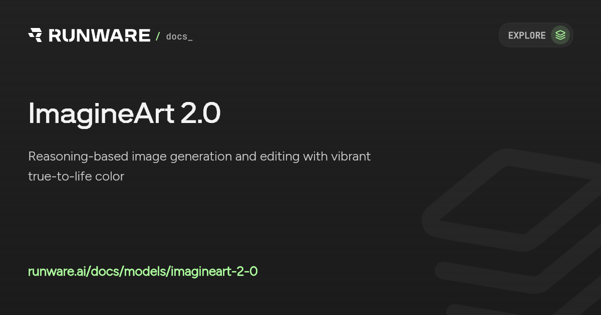 ImagineArt 2.0 API Examples | Runware Docs