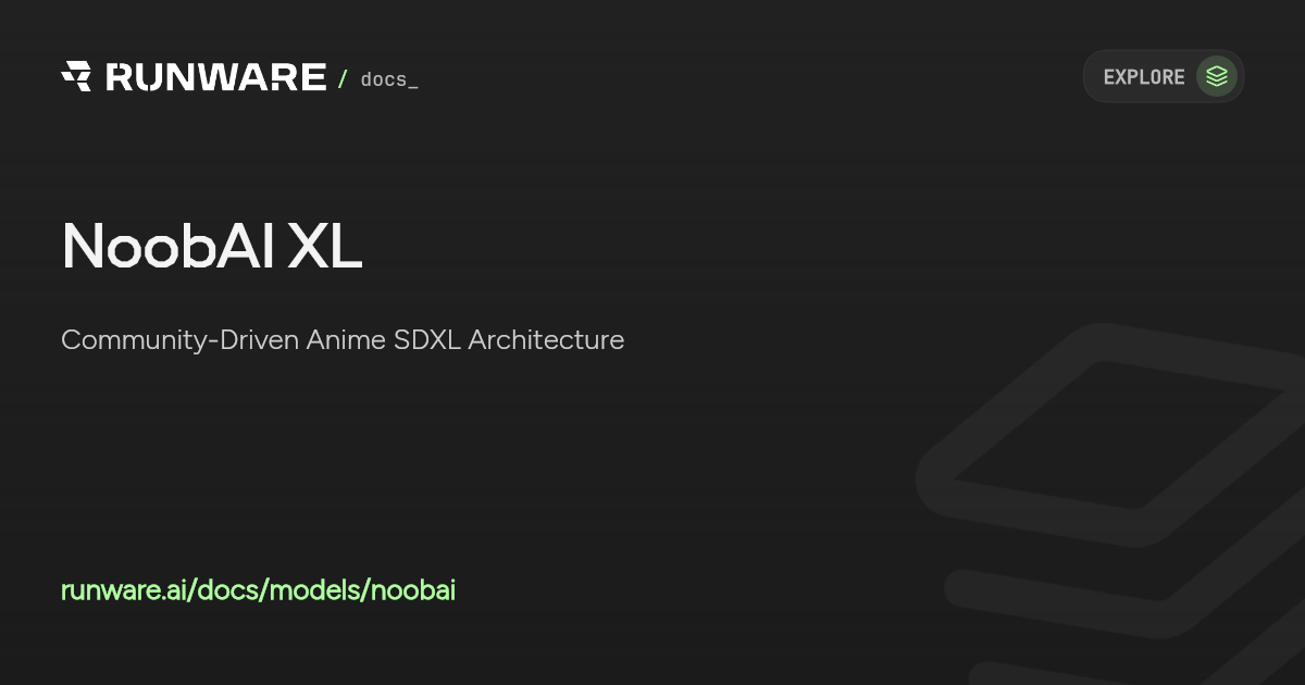 NoobAI XL API | Runware Docs