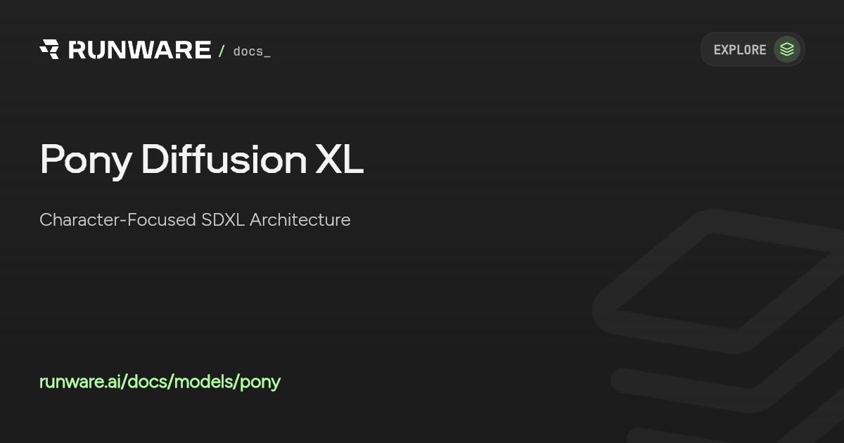 Pony Diffusion XL API | Runware Docs