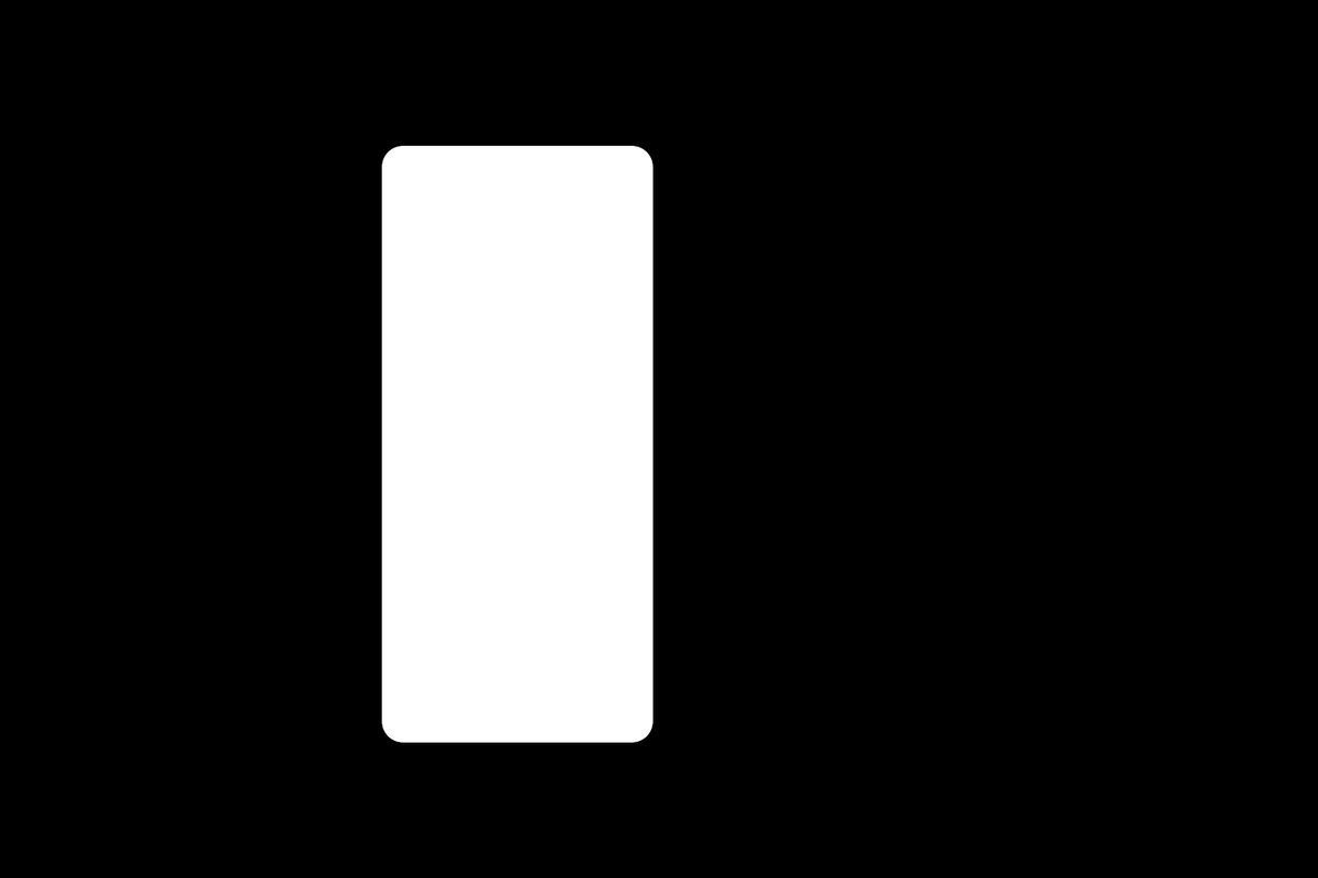 A black frame with a white block covering the position of the left bottle