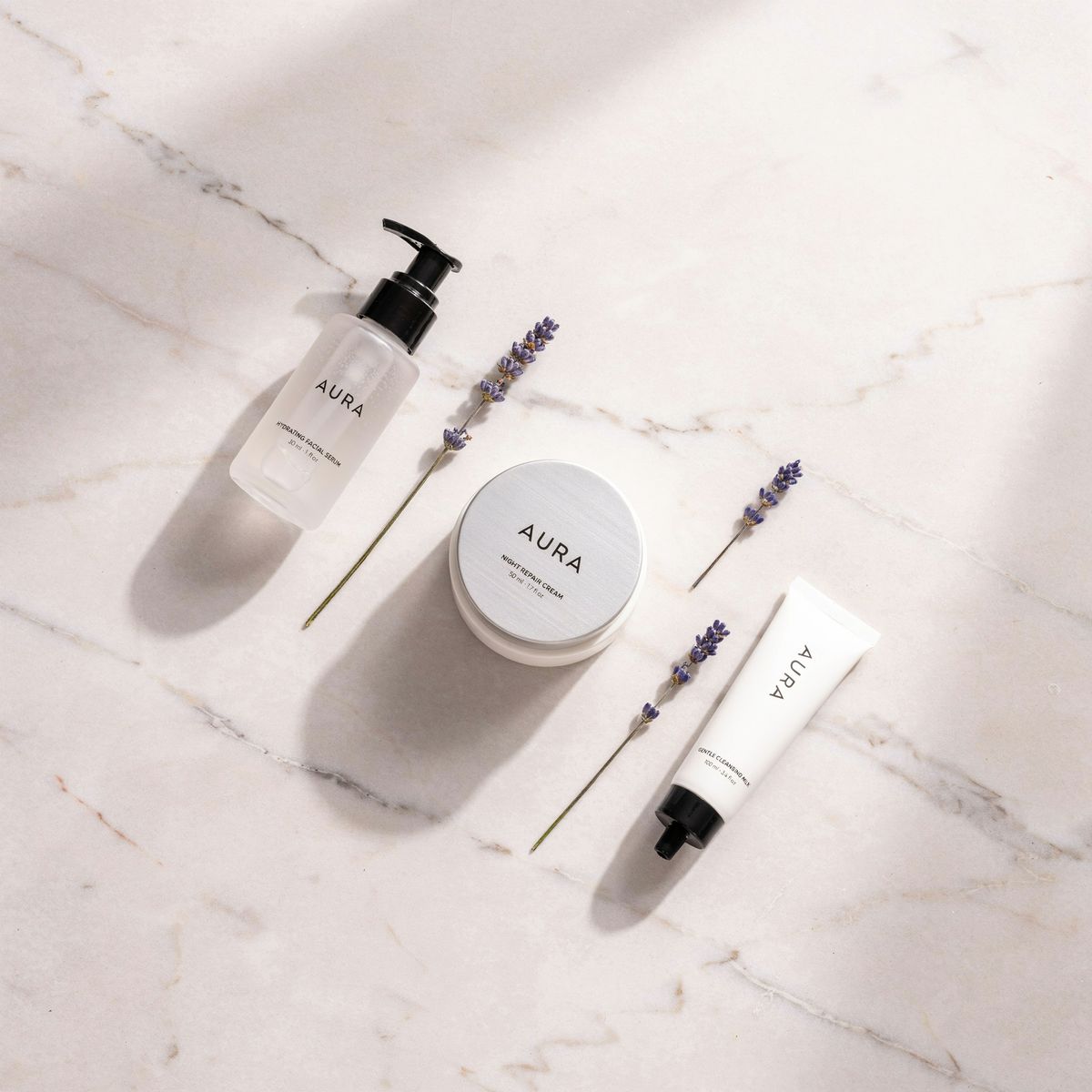 The same skincare flat lay at high quality